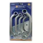 Double Ring Spanner Set C-Type 5 Pcs 8 X 10-21 X 22 Mm